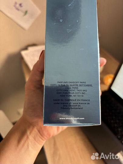 Davidoff cool water 100 мл