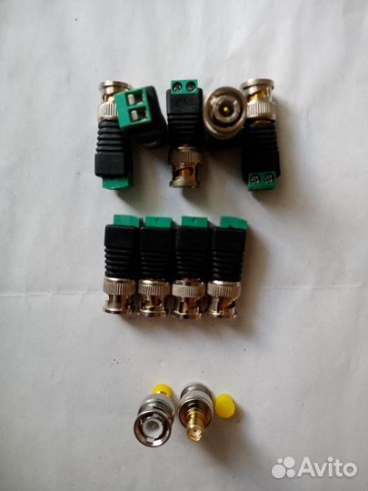 Переходник BNC(папа) - клемник /smaF