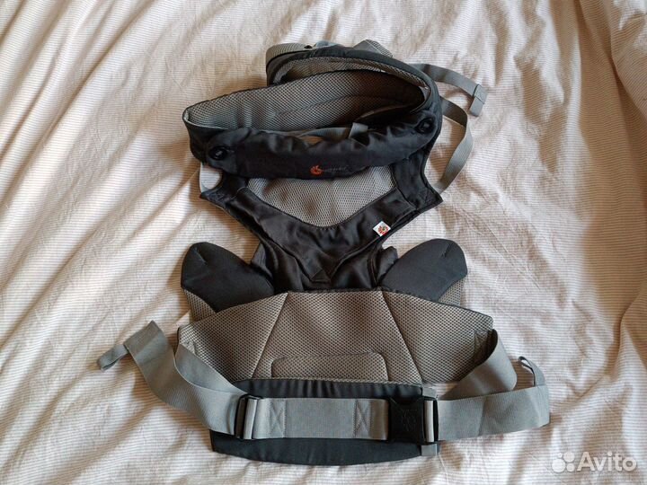 Эргорюкзак Ergobaby 360 Cool Air Carbon Grey