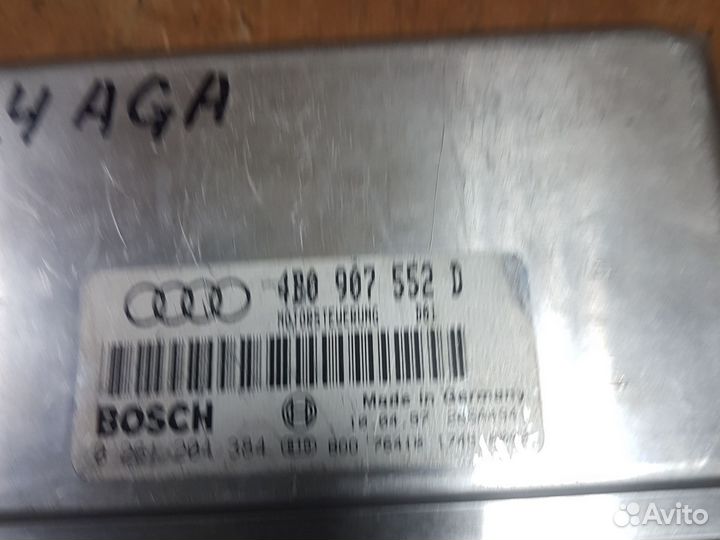 Блок управления двс Audi A4 B5/A6 C5 2.4 AGA/AJG