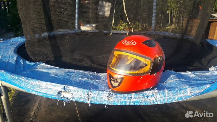 Детский мото шлем