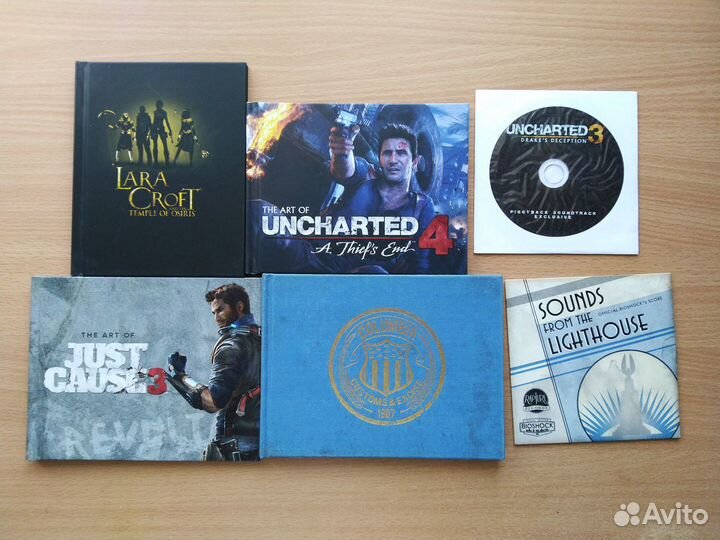 Артбуки, плакаты, стаф и карты из игр