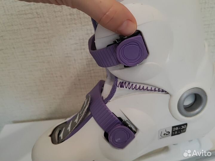 Коньки раздвижные 28 30