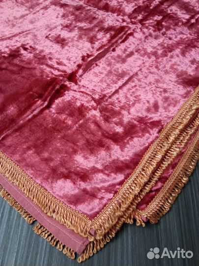 Плюшевая скатерть СССР