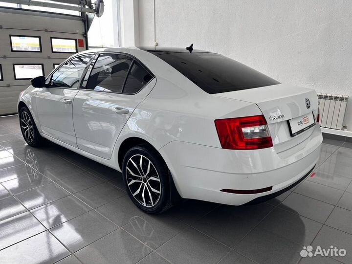 Skoda Octavia 1.6 AT, 2018, 105 928 км