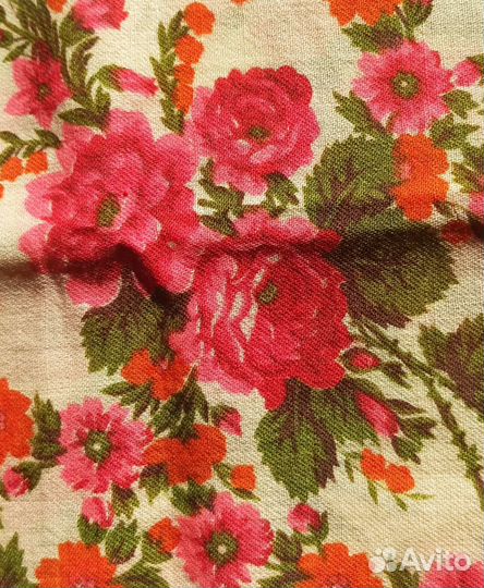 Павловопосадский платок старинный