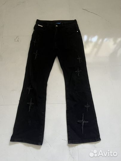 Джинсы клеш opium