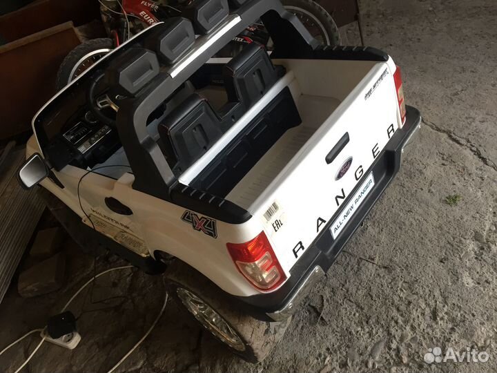 Детский электромобиль ford рейнджер в тюнинге