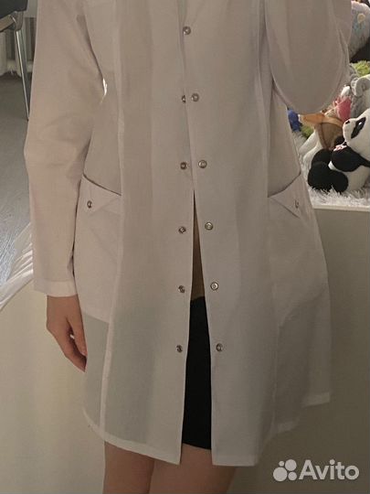 Медицинский халат с шапочкой