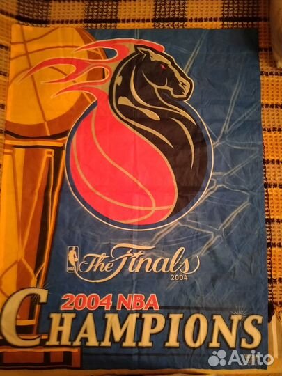 Флаг Detroit Pistons 2004год(баскетбол)