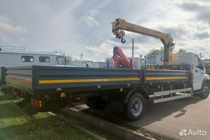 ГАЗ ГАЗон Next с КМУ, 2024