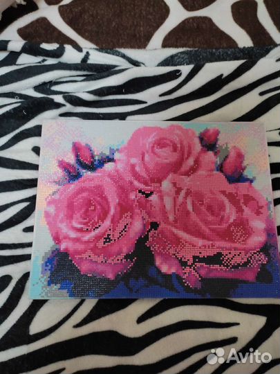 Готовая картина алмазная мозаика