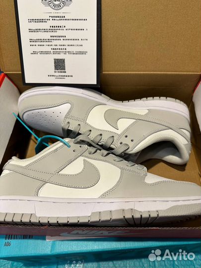 Nike Dunk Fog Grey Coat Оригинал