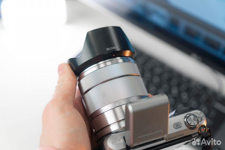 Sony Alpha NEX C3 kit 18-55 + карта 256гб + сумка