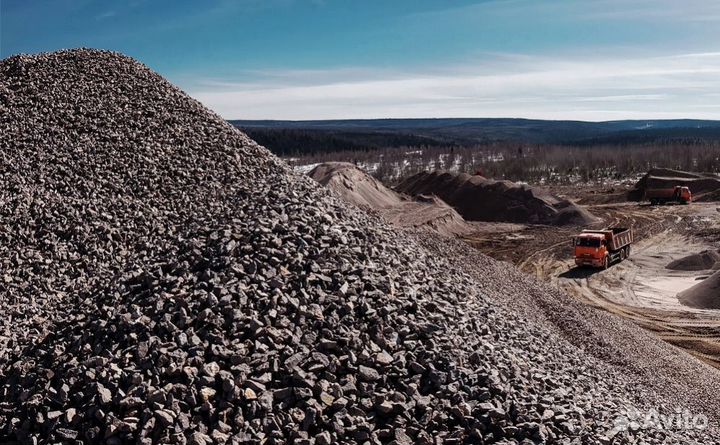 Щебень гранитный