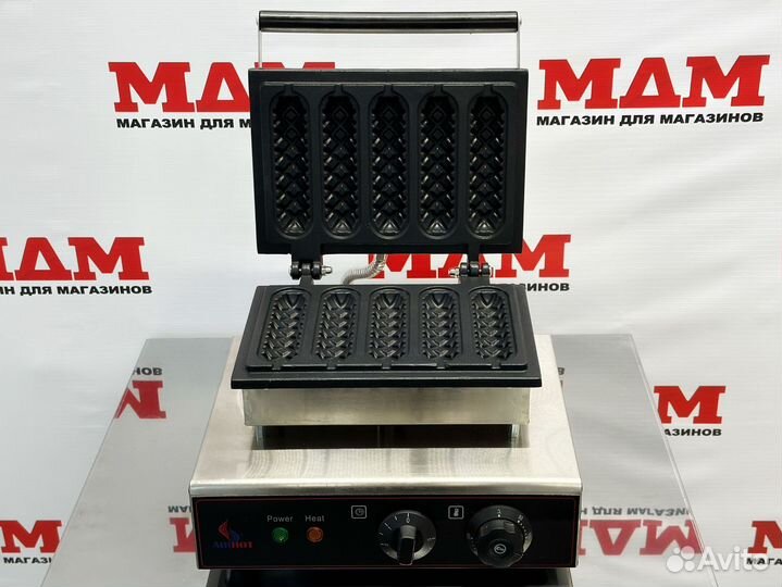 Вафельница для корн-догов (на 5 шт) Airhot