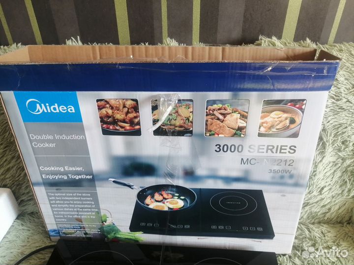 Новая индукционная плитка настольная Midea