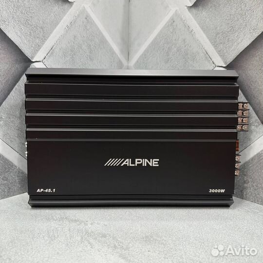 Автомобильный усилитель alpine 3000w