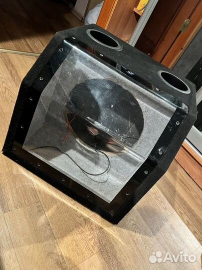 Короб Alpine 12 со стеклом