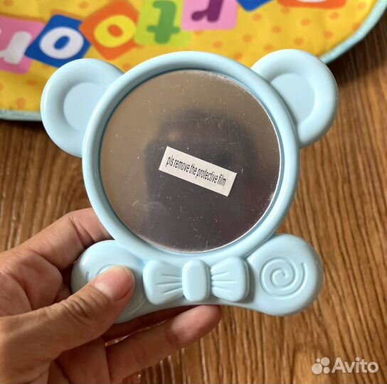 Коврик детский развивающий с пианино и подвесками