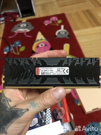 Оперативная память DDR4 Kingston 8Gb