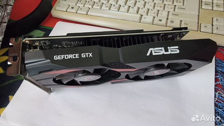 Видеокарта asus GTX 1050Ti 4Gb