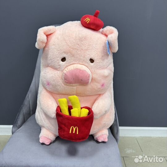 Поросенок плюшевый