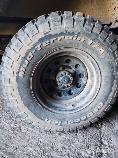 Bf goodrich mud terrain на уаз-нива