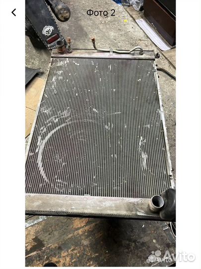 Радиатор Toyota alphard 3л