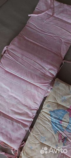 Бортики+постельное бельё