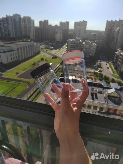 Банки пластиковые для хранения специй 280 мл