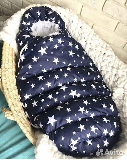 Конверт в коляску, на выписку