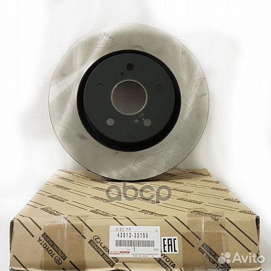 Диск тормозной 43512-33150 Rav5# Harrier8#