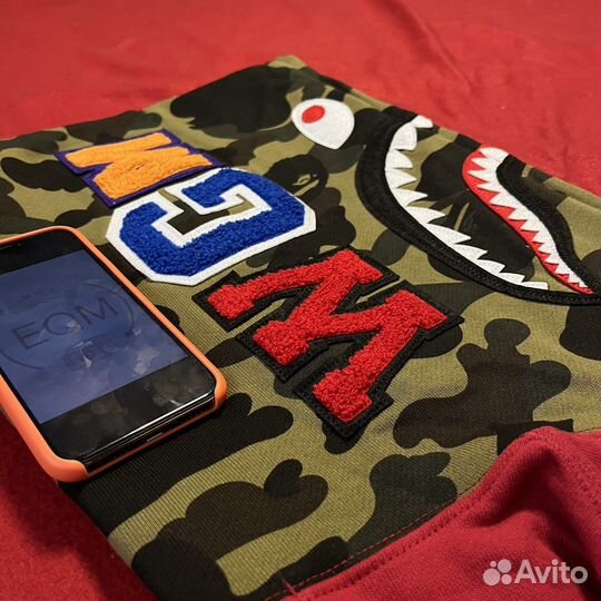 Bape shark full zip hoodie