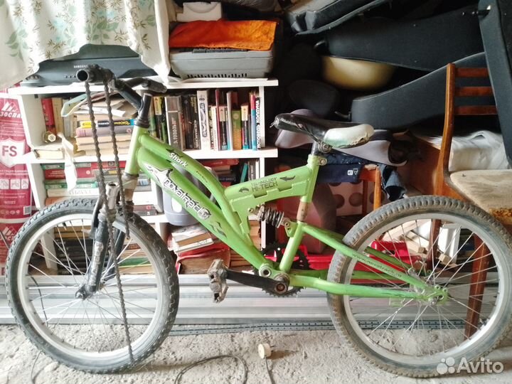 Велосипед на запчасти с цепью без зомка
