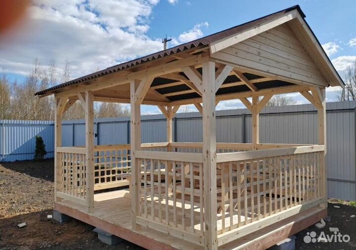 Беседка под ключ