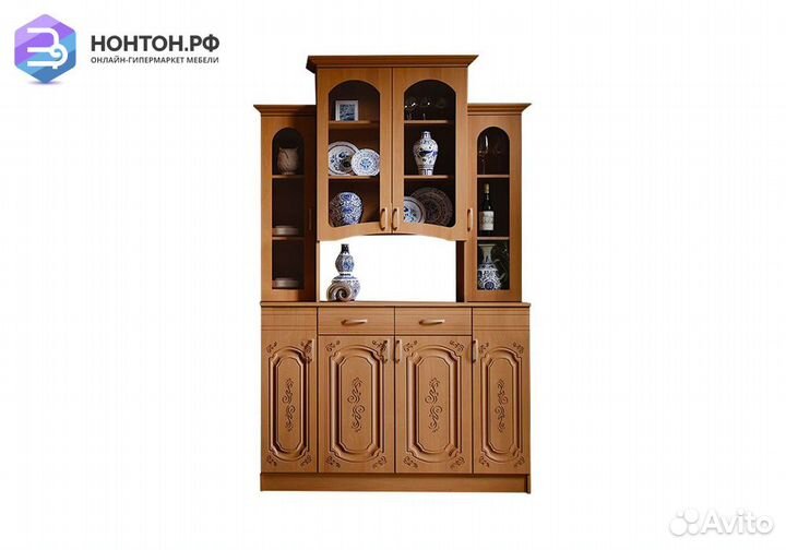 Буфет Лиза-2 4-х створчатый ольха