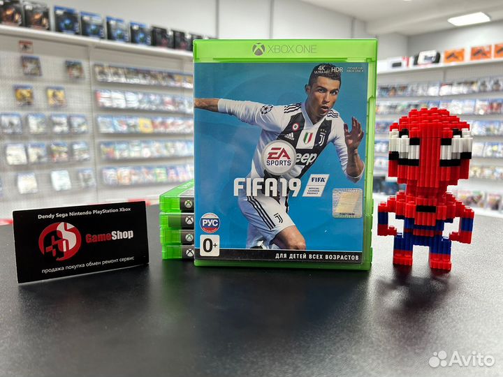 Диск Fifa 19 Xbox One