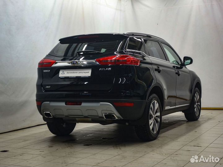 Geely Atlas 2.4 AT, 2018, 50 567 км