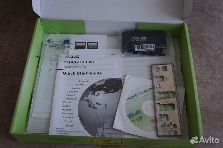 Материнская плата asus M4A87TD EVO AMD AM3