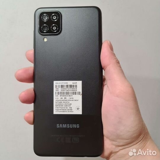 Смартфон Samsung Galaxy A12 4/64 гб