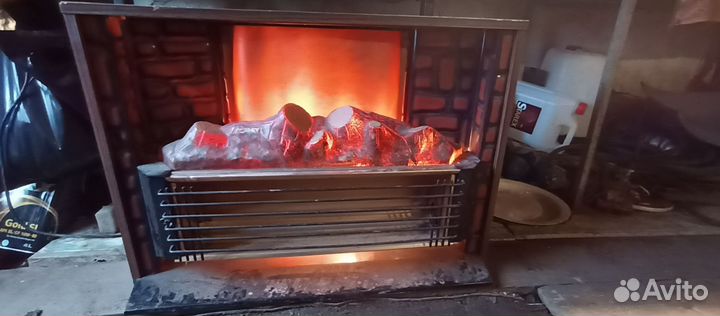 Камин электрический СССР -Вечер