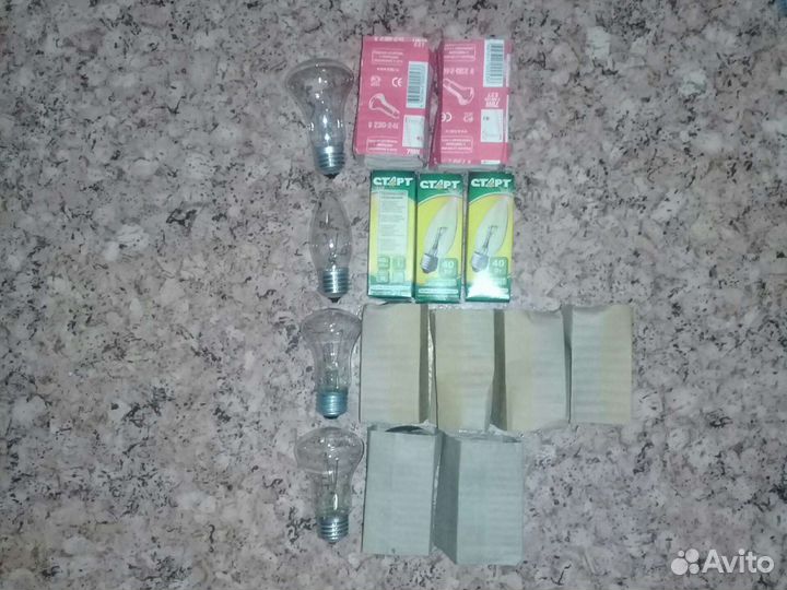Лампочки накаливания Е27