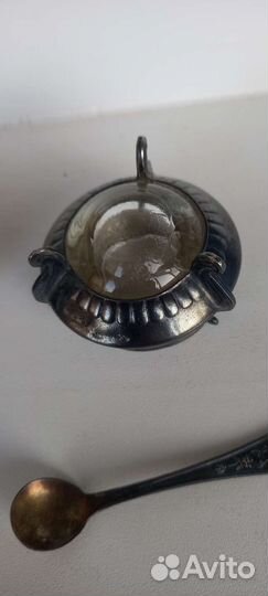 Солонка мельхиор СССР