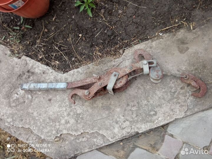 Лебедка ручная