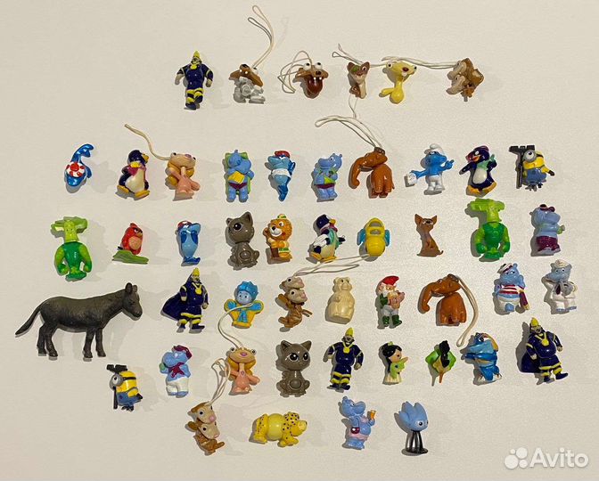 Коллекция фигурок Киндер сюрприз