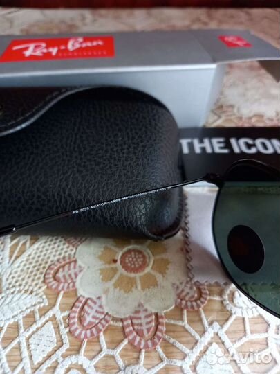 Легендарные очки Aviator RB 3025 002/58 поляризаци