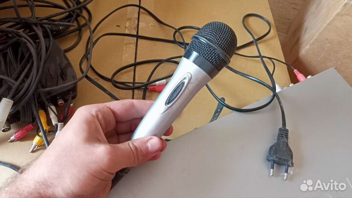 Dvd плеер bbk, микрофон, караоке