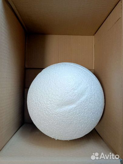 Заготовка из пенопласта шар 23см