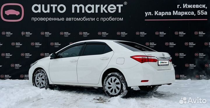 Toyota Corolla 1.6 CVT, 2014, 88 510 км